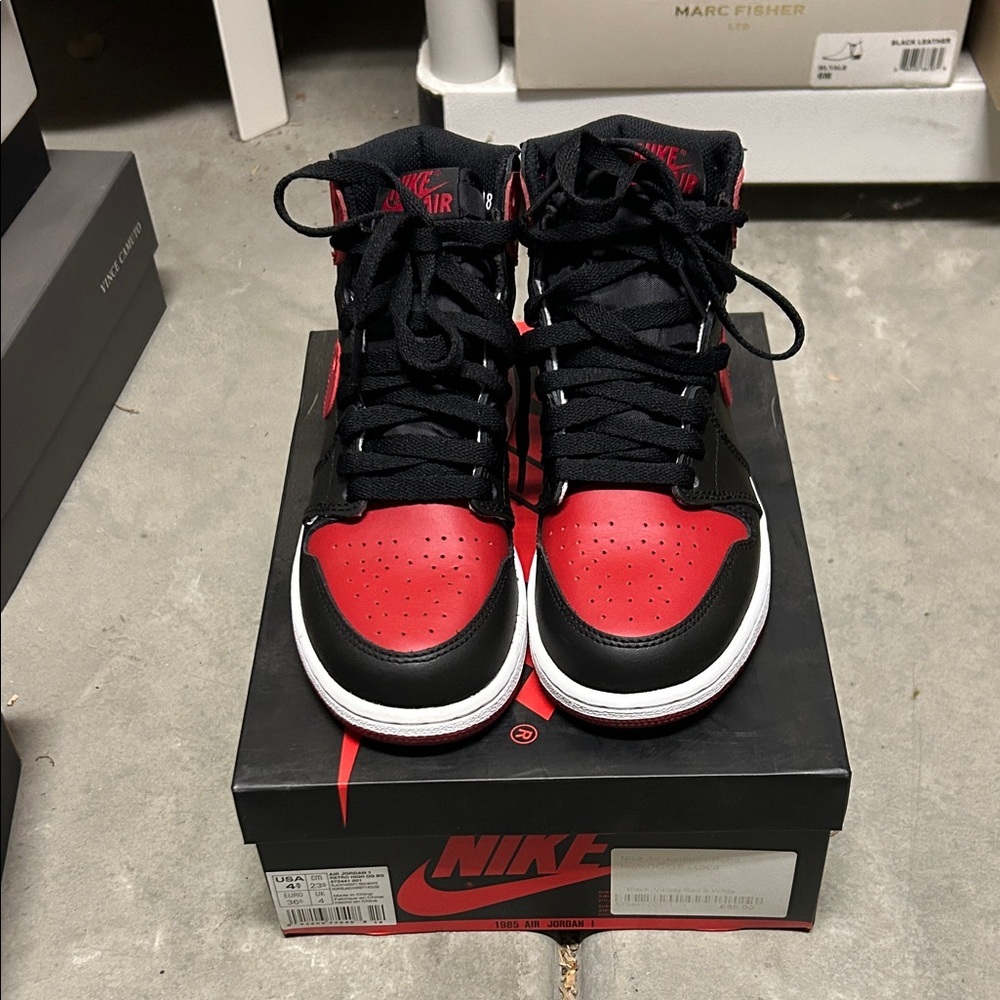 Nike Air Jordan 1 High Black and Red